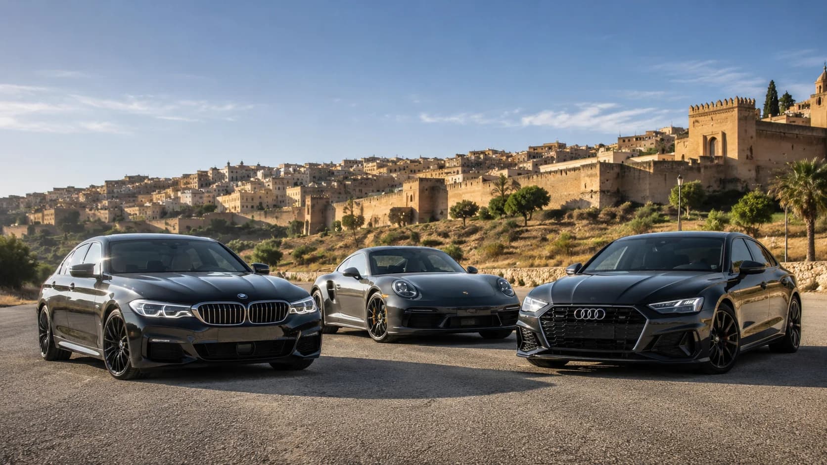 Alquiler de coches BMW, Audi y Porsche en Fes: Prestigio alemán para viajar por Marruecos