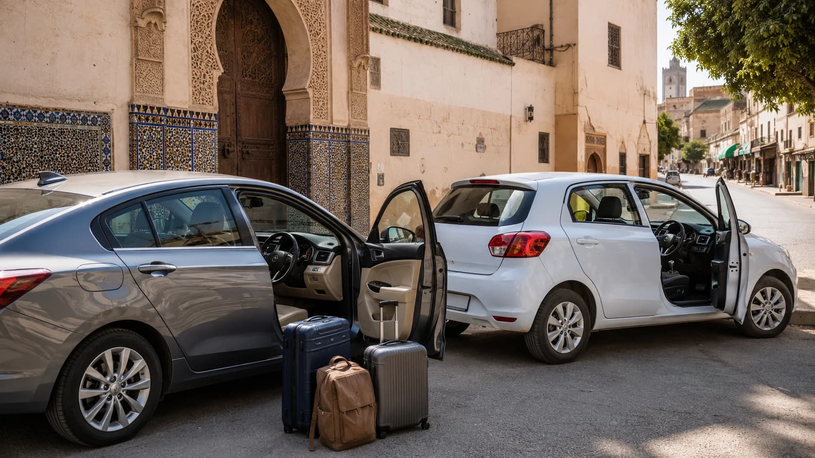 Coches de alquiler automáticos vs. manuales en Fez: ¿Cuál reservar
