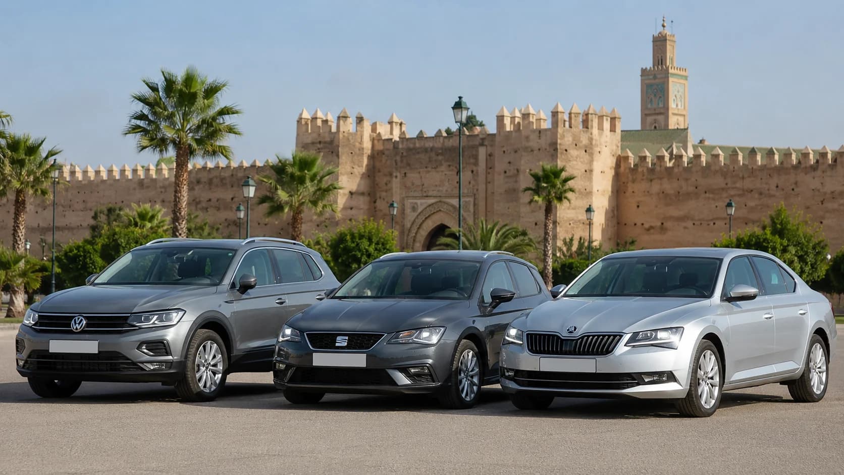 Аренда Volkswagen, SEAT и Skoda в Фесе: надежные европейские автомобили для Марокко