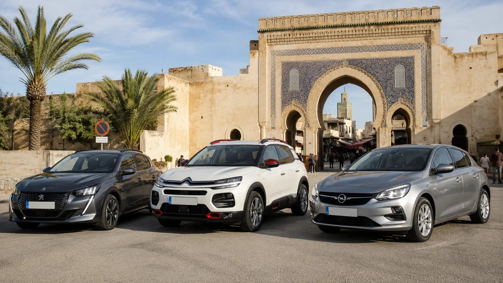 Аренда Peugeot, Citroën и Opel в Фесе: комфортные европейские автомобили для Марокко