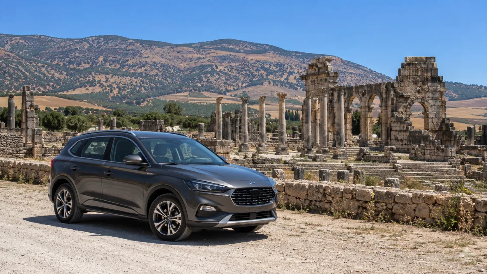 Fes para Volubilis, Meknes e Moulay Idriss: A Excursão de Um Dia às Ruínas Romanas de Carro