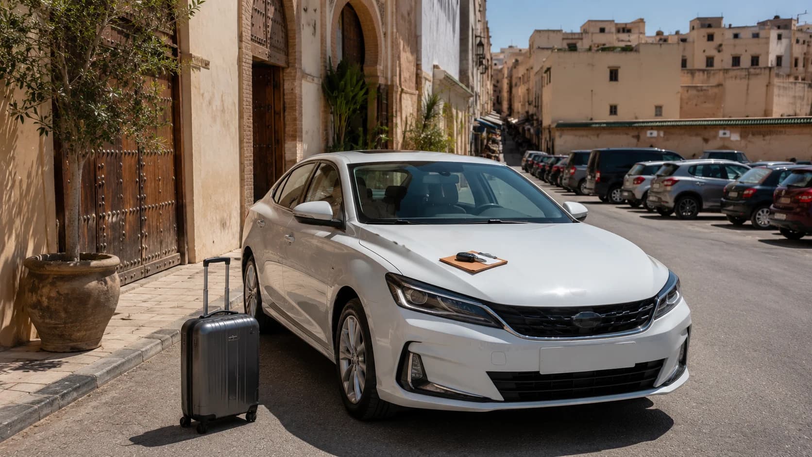 Mietwagenlieferung in Fes zu Ihrem Hotel oder Riad: So funktioniert's