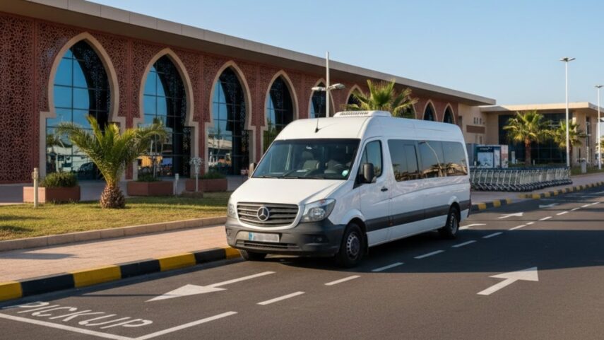 Airport Delivery for Vans & 9-Seaters in Fes: Luggage, Strollers & Medina Drop-Off Points