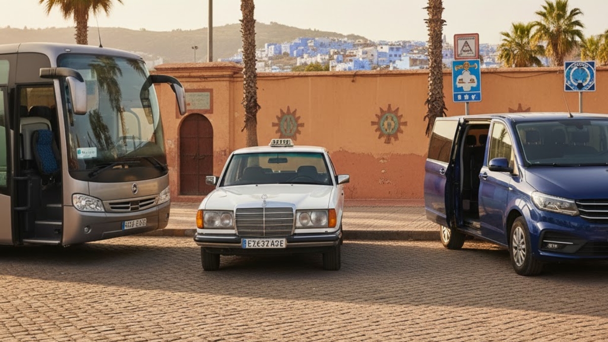 Private Transfer, Taxi or CTM from Fes to Chefchaouen. Which One Is Best for Tourists?