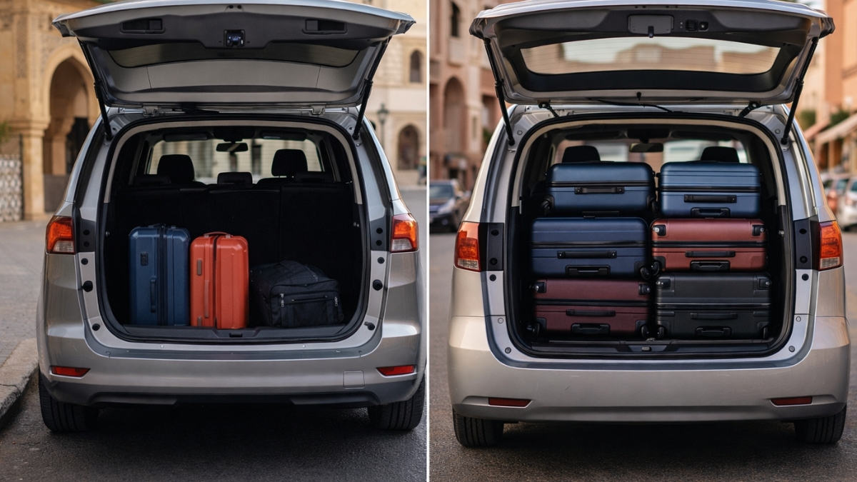 7-Seater vs Minivan in Fes: Comfort, Luggage Space & Fuel Costs Compared